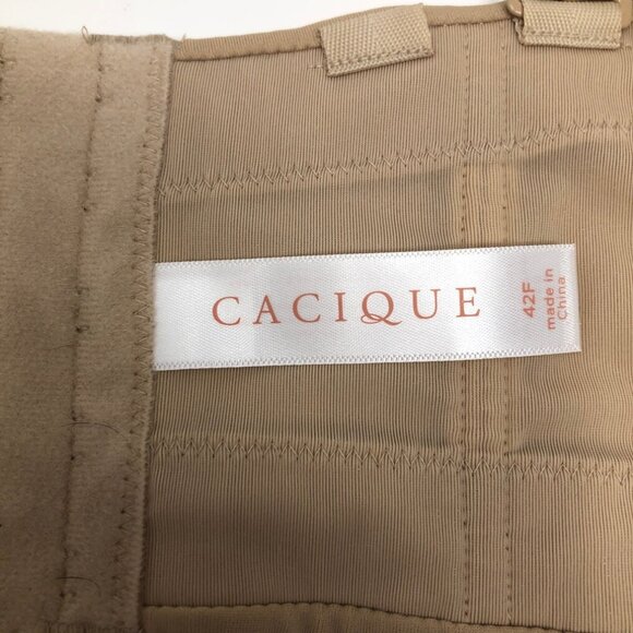 NWT Cacique Lightly Lined Multi-Way Strapless Bra Size 42F Nude - Picture 7 of 8